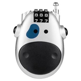 钢丝锁密码锁挂锁户外头盔锁行李箱绳锁家用防水防锈自行车锁头