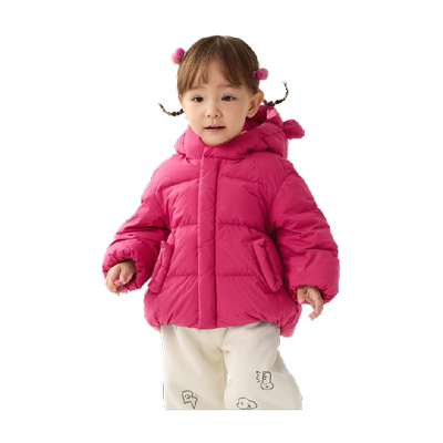 巴拉巴拉儿童24年新款短款羽绒服