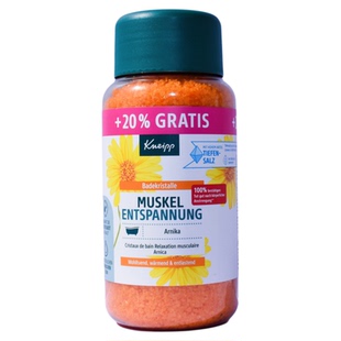 现货 德国Kneipp克奈圃杜松尤加利山金车沐浴盐金盏花足浴盐 600g