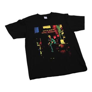 DavidBowie大卫鲍伊朋克痛仰披头士vintage美式复古重磅短袖T恤男