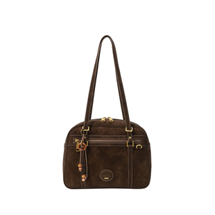 南风Chio2nd 栗阳时光枕头包包女秋冬复古时髦双肩大包通勤单肩包