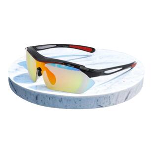 艾力奥偏光变色马拉松跑步运动眼镜防脱落款女骑行男防雾日夜两用