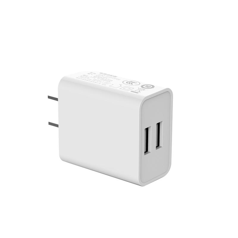 三昕3C认证5V2A手机充电器头双口适用华为荣耀oppo小米vivo10W安卓单口快充头数据线耳机风扇usb插头安全慢充