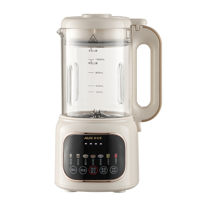 奥克斯破壁机家用加热多功能全自动低音无渣榨汁机小型豆浆机新款