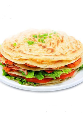 长沙手抓饼面饼煎饼手撕饼原味葱味商用大饼早餐饼台湾风味手抓饼