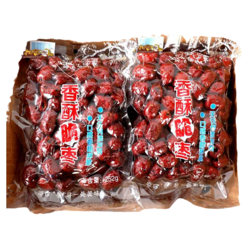 酥枣无核烘干干枣脆枣干吃去核