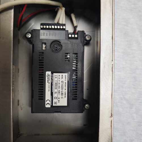 可维修议价  拆机GT1020LBDC触摸屏GOT1000系列3.7英寸单色屏带安