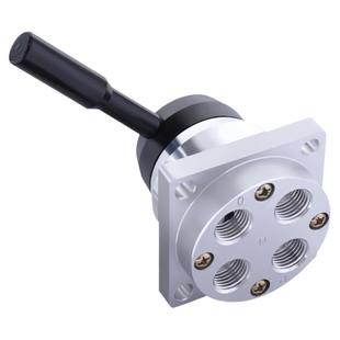 气动开关手动阀K34R6-8D一进两出8L气缸换向控制手板阀配件手转阀