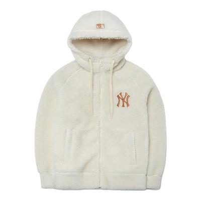 MLB保暖连帽外套防风夹克