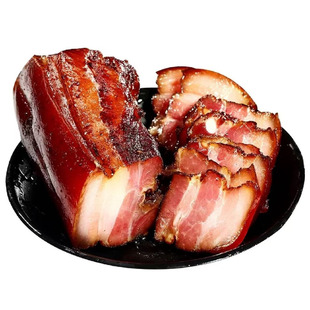 叨叨姐四川柴火烟熏腊肉五花肉瘦后腿腊排骨腌腊熏肉川味道土特产