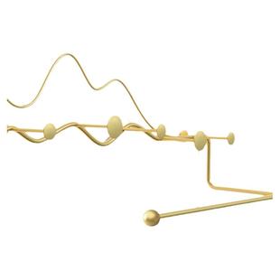 轻奢创意门后衣帽挂钩玄关挂衣架现代墙上挂衣钩时尚金属墙壁壁挂