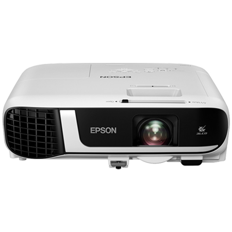 爱普生（EPSON）CB-FH52 投影仪办公高清无线 商务会议高清投影机 教学培训投影仪4000流明 白色 官方标配