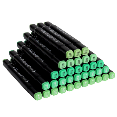 Tocuhmorky绿色204色马克笔