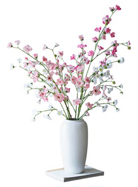 长枝风铃花仿真花假花摆设