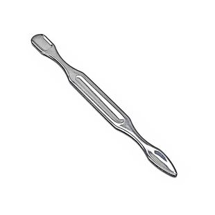 不锈钢指甲挑刮刀卸假指甲工具指缝刀修甲美甲小撬棒化妆小双头挑