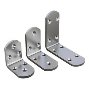 不锈钢加厚角码90度直角固定器L型角铁柜子椅子支架层板托连接件