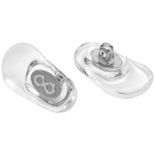 3副日本眼镜鼻托防滑眼睛框架配件鼻梁托大号免调节增高鼻托防压