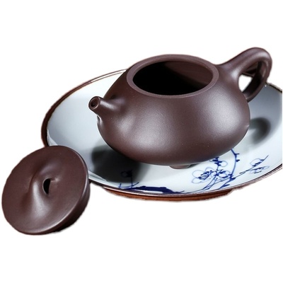 55年顾景舟石瓢库存特价处理一批老一厂纯全手工紫砂石瓢仿古茶壶