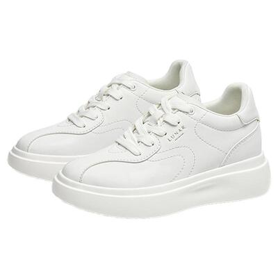 KISSCAT接吻猫[白月光]内增高小白鞋舒适休闲运动鞋厚底德训鞋