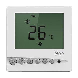 海林HCC中央空调控制面板 温控器风机盘管液晶开关面板两管制定时