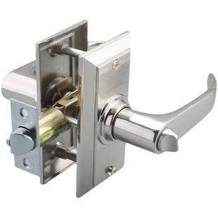 天宇家用锁具三杆执手锁三柱锁替换球形门锁塑钢门锁60402L孔距90