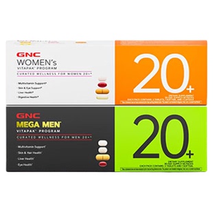 GNC健安喜Vitapak男女性20+每日营养30包维生素矿物质进口