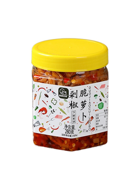 湖南风味香辣萝卜干农家下饭咸菜
