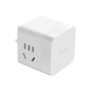 公牛魔方插座宿舍用一转多功能插排家用墙壁一分二充电排插板无线