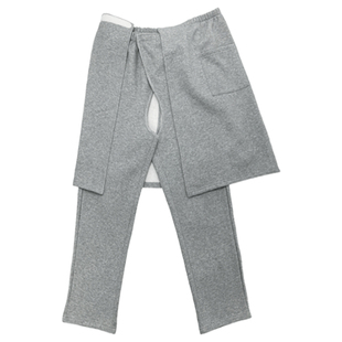 春夏瘫痪老人专用裤子开裆裤成人秋裤失禁护理裤卧床病人方便裤棉