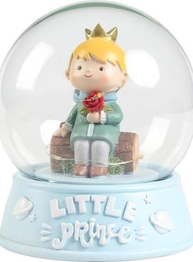 树脂材质发光灯球摆件卧室