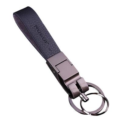 中邦钥匙扣高档皮质穿腰带防丢