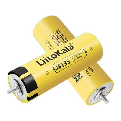 LiitoKala 46135 3.2V25Ah LiFePO4电池适用于游艇房车高尔夫车