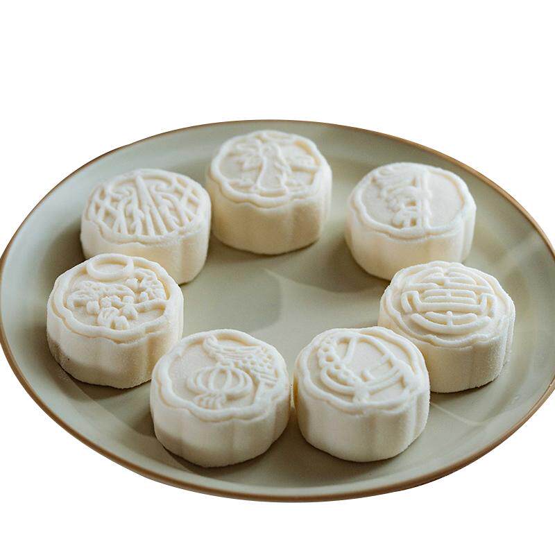 楼师傅婺式月饼5只米皮蒸制而成
