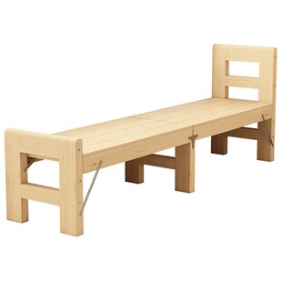 实木儿童拼接折叠床床边床加宽床带护栏延边床午休床单人床可定制