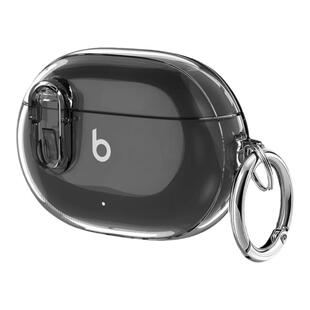适用魔音beatsstudiobuds保护套透明锁扣beats studio buds+耳机壳碳纤维纹beats无线蓝牙耳机套个性超薄防丢