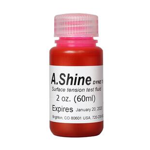 美国爱莎A.Shine达因液21-105表面能张力墨水达因墨水补充液舒曼