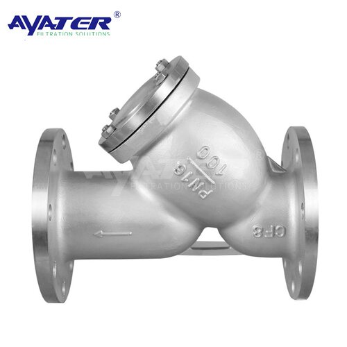 卅亚过滤铸钢法兰WCB精铸DN40 50 80 100Y型过滤器GL4 1H-16C