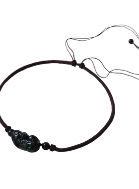 天然水晶貔貅情侣项链