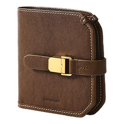 Songmont山下有松山行钱包设计师款皮夹短款卡包夹礼物男女零钱包