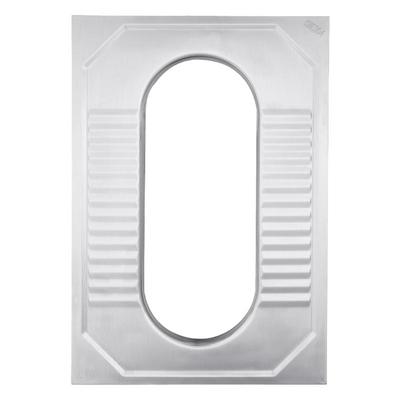 温华 不锈钢蹲便器农村旱厕改造免冲水厕所蹲坑大口径大便器便池