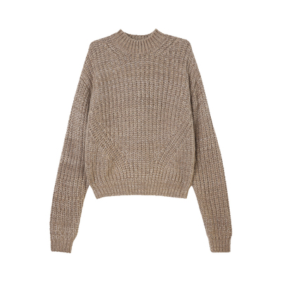 785g重磅秋冬针织毛线毛衣女