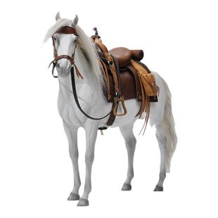 【JXK】官方正品 1/6 西部大镖客 温血马马仿真模型 摆件 兵人偶