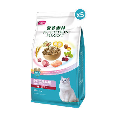 营养森林全期猫粮牛肉冻干