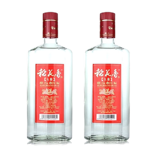 年货送礼稻花香45度头曲浓香光瓶酒500ml*12瓶整箱装比自饮口粮酒