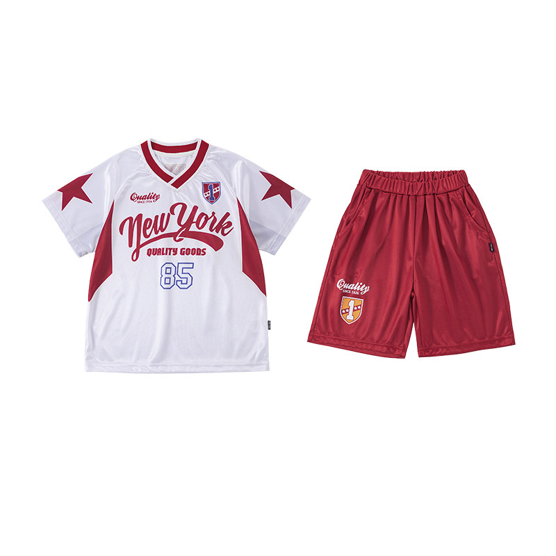 六一儿童演出服夏季小学生班服幼儿园毕业照运动会统一服装篮球服