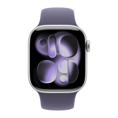 适用iwatch11官方同款雾紫色表带