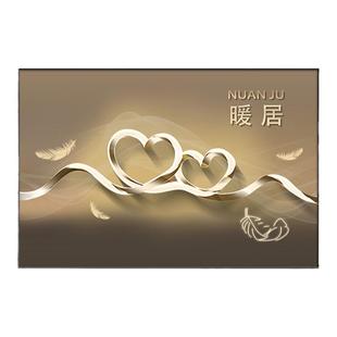 温馨暖居主卧室床头装饰画轻奢大气酒店房间墙面挂画现代简约壁画