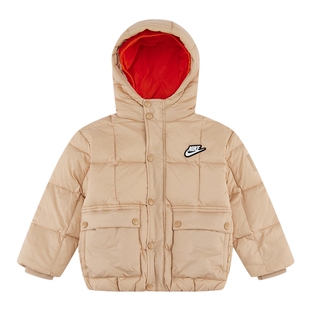 NIKE耐克Premium男女小童羽绒服夹克短款休闲保暖外套IQ9995-200