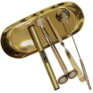 《点烛》香薰蜡烛工具灭烛器烛芯剪钩铃铛罩充电点火器fourmeals