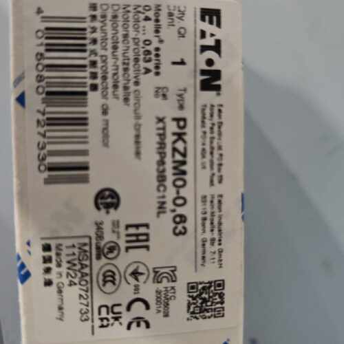 议价伊顿穆勒PKZM0-0,63德国进口电动机保护断路器EATON标非MOELL